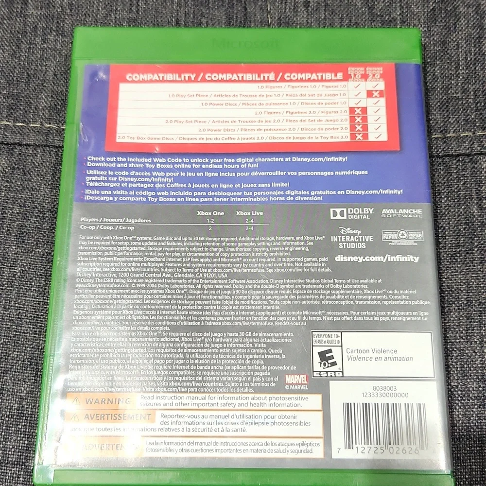 Disney Infinity 2.0 Edition for Xbox One - Green Case - Picture 2 of 3